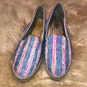 Manebi denim multicolor espadrilles size 38 MK